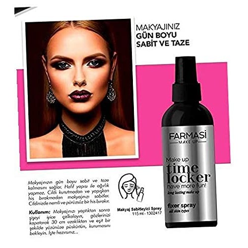 Farmasi Make Up Time Locker, 115 ml./3.9 fl.oz.