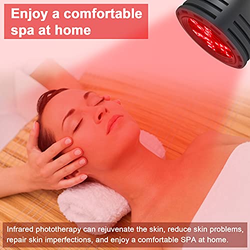 Red Light Therapy Lamp, FARRIDE 36W Infrared Light Therapy Device with Adjust...