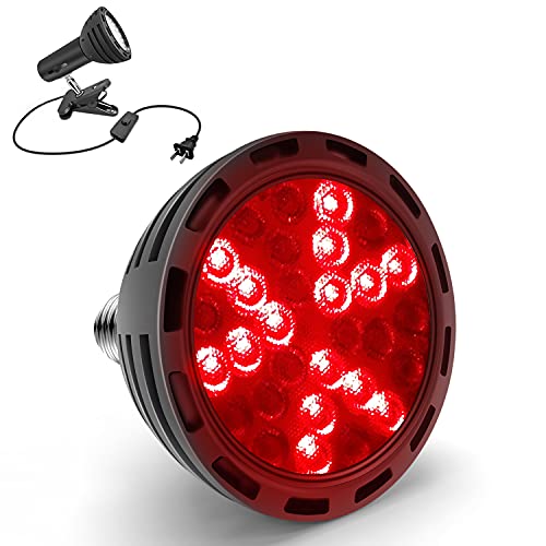 Red Light Therapy Lamp, FARRIDE 36W Infrared Light Therapy Device with Adjust...