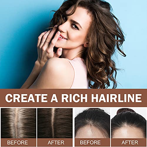 Eyebrow Stamp Kit, One Step Eyebrow Stencil Kit Perfect Eyebrow Definer with ...