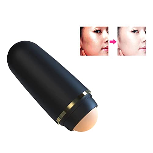 Faruxue Oil-Absorbing Volcanic Stone Face Roller, Facial Oil Absorbent Roller...