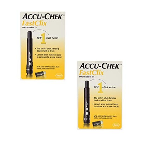 Fastclix Accu-Chek Fastclix Lancing Device Kit (2 Pack)