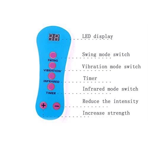FASZFSAF Mini Smart Swing Exerciser Chi Machine, Foot Massager Machine, Foot ...