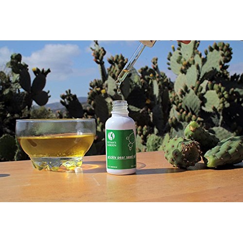 Prickly Pear Seed Oil by Fatima's Garden for Face, Hair, Skin, & Nails, USDA ...