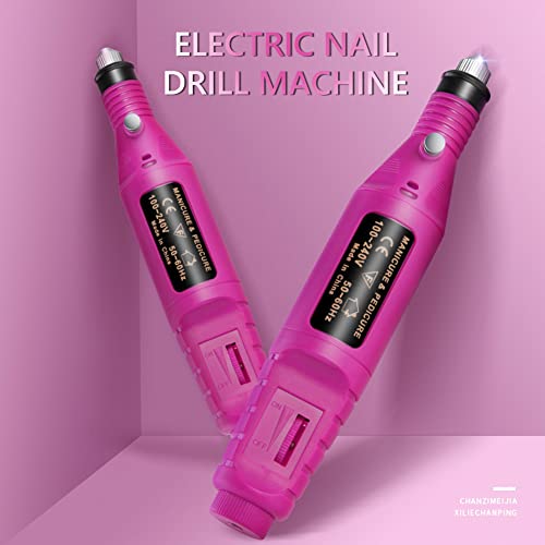 FATUXZ Portable Electric Nail Drill, Professional Nail Drills for Acrylic Nai...