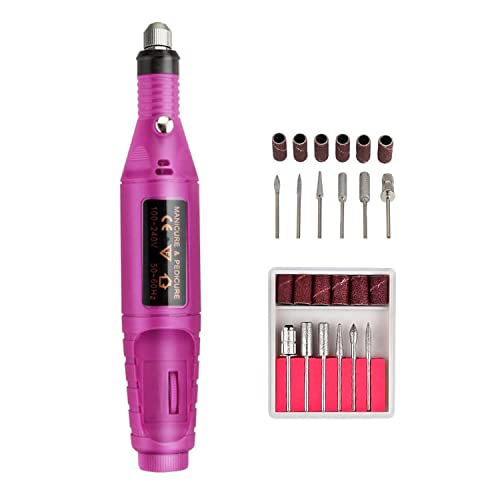 FATUXZ Portable Electric Nail Drill, Professional Nail Drills for Acrylic Nai...