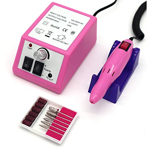FATUXZ Professional Nail Drill Machine 20000 RPM, Nail File Kit for Acrylic N...