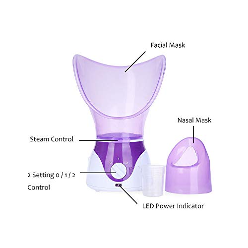 Fauge Deep Cleaning Facial Cleaner Beauty Face Steaming Device Facial Steamer...