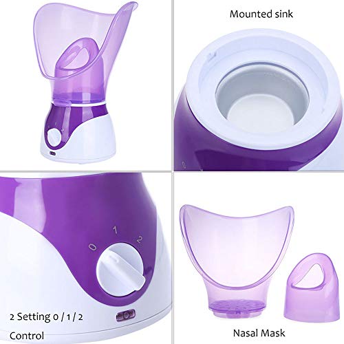 Fauge Deep Cleaning Facial Cleaner Beauty Face Steaming Device Facial Steamer...