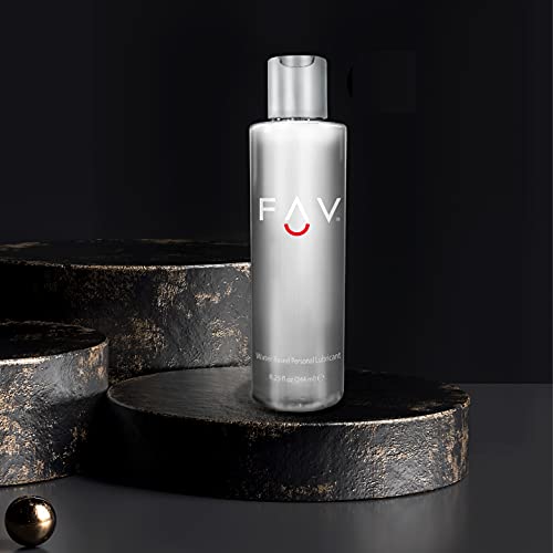 FAV Water Based Luxury Personal Lubricant, 8.25 Fl Oz (Pack of 1)