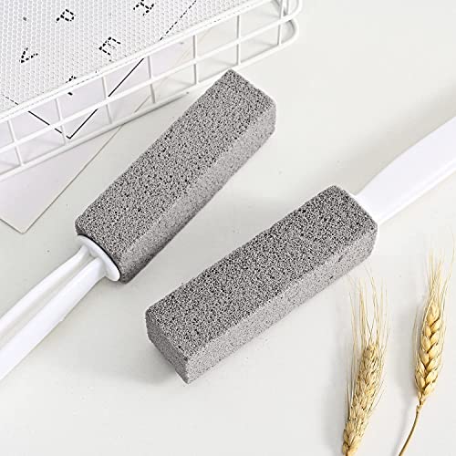 FAZMoss [2 Pack] Pumice Cleaning Stone Toilet Bowl with Extra Long Handle for...
