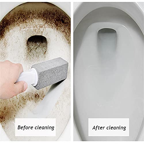 FAZMoss [2 Pack] Pumice Cleaning Stone Toilet Bowl with Extra Long Handle for...