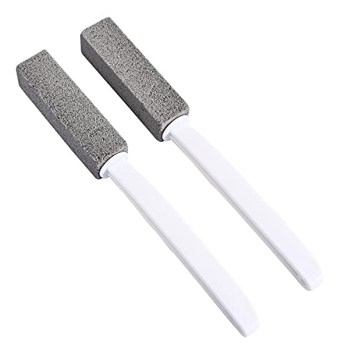 FAZMoss [2 Pack] Pumice Cleaning Stone Toilet Bowl with Extra Long Handle for...