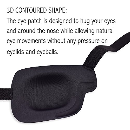 FCAROLYN 3D Eye Patch For Kids (Left Eye)
