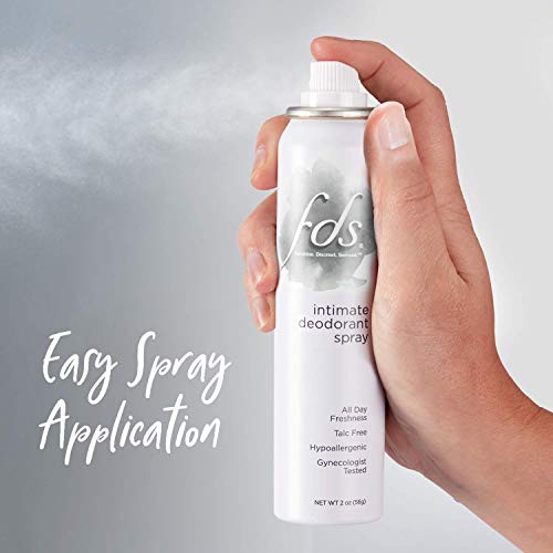 FDS Intimate Deodorant Spray All Day Freshness, Extra Strength Bottle 1 Count...