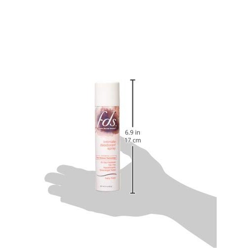 FDS Intimate Deodorant Spray Baby Fresh - 2 oz, Pack of 2