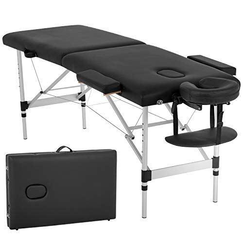 Massage Table Massage Bed Spa Bed 73 Inch Aluminium Massage Table W/Face Crad...