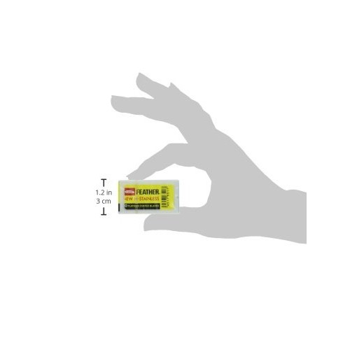 Feather Double Edge Safety Razor Blades 50 Count