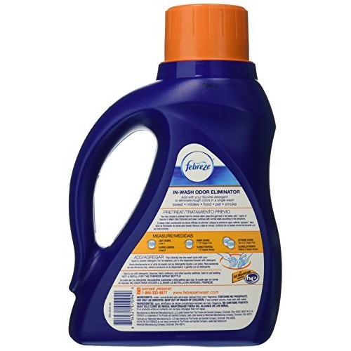 Febreze Laundry Detergent Additive, Febreze Original Strength In Wash Odor El...