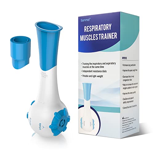 Breathing Exercise Device Lung Exerciser Respiratory Trainer for Respiratory ...