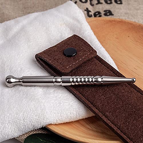 FeelFree Sport Manual Acupuncture Massage Pen - Stainless Steel Facial Reflex...