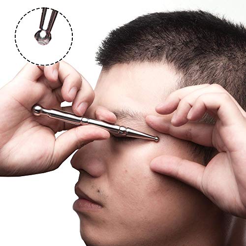 Stainless Steel Deep Tissue Massage Tool-Manual Acupuncture Pen-Trigger Point...