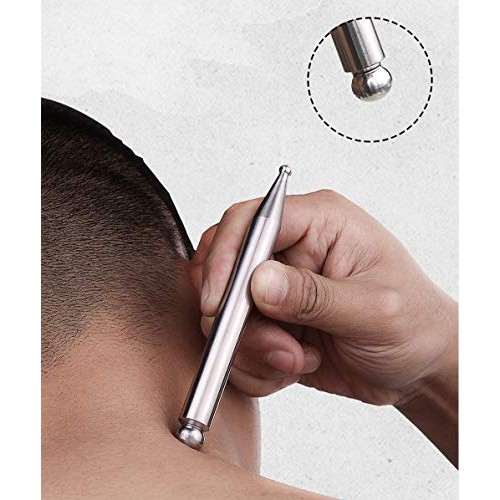 Stainless Steel Manual Acupuncture Pen-Deep Tissue Massage Tool- Reflexology ...