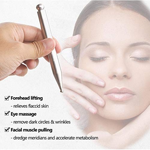 Stainless Steel Manual Acupuncture Pen-Deep Tissue Massage Tool- Reflexology ...