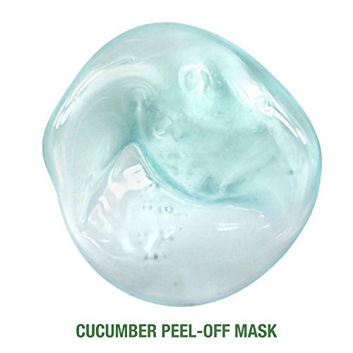 Feeling Beautiful Freeman Cucumber Peel-Off Gel Mask, 6 Fl Oz, Pack of 2