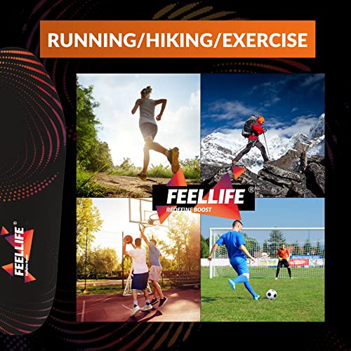 FeelLife Plantar Fasciitis Relief Shoe Inserts, Arch Support Insoles, Running...