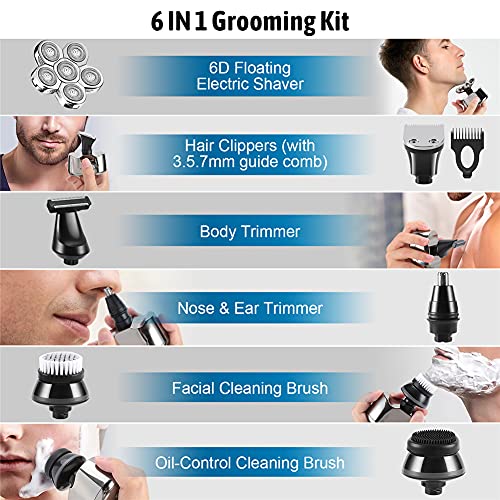 Head Shaver for Bald Men, Electric Razor for Head Shaving Wet and Dry, Rechar...