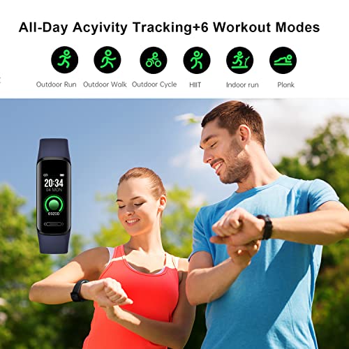 Fitness Tracker HR, Activity Fitness Trackers with Body Temperature Heart Rat...