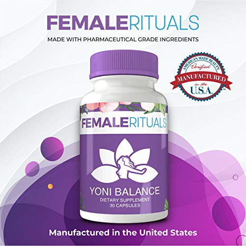 Female Rituals Yoni Balance Vaginal Tightening Pills with Kacip Fatimah, No T...