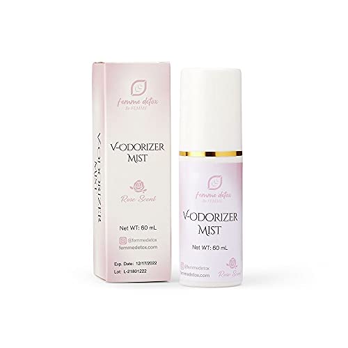 Femme Detox V-Odorizer Mist Spray Mist Moisturizer pH Balance Feminine Spray ...