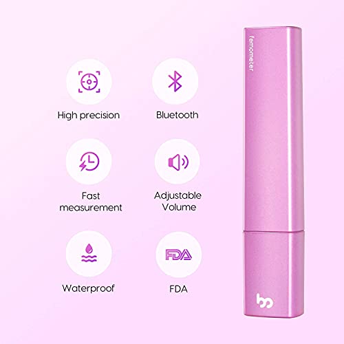Basal Thermometer for Ovulation, Smart Quiet BBT Thermometer with Bluetooth f...