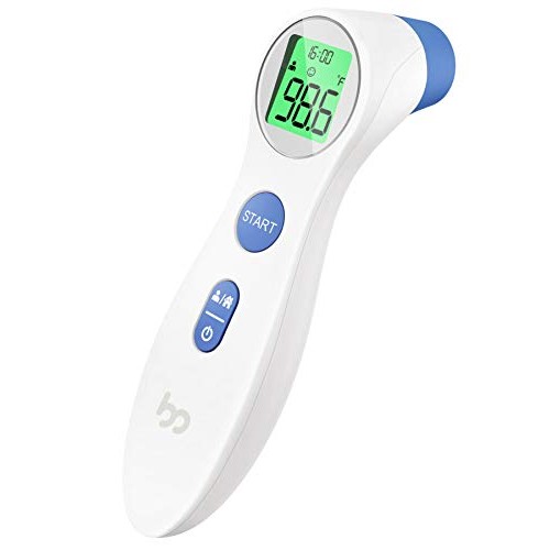 Touchless Forehead Thermometer for Adults and Kids, Digital Infrared Thermome...