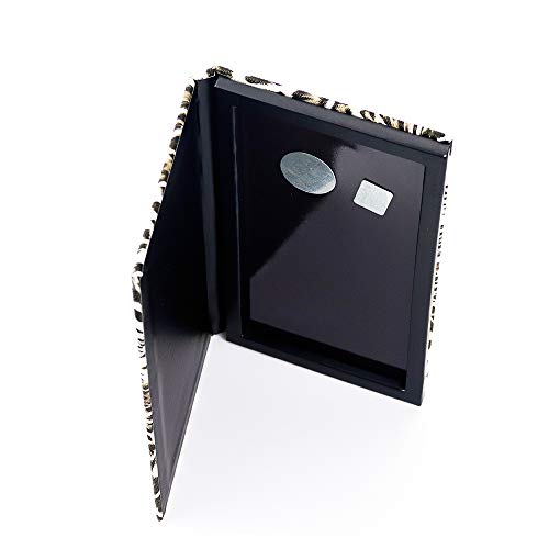 Leopard Empty Makeup Magnetic Palette with Spatula and Metal Stickers 2pcs Pa...