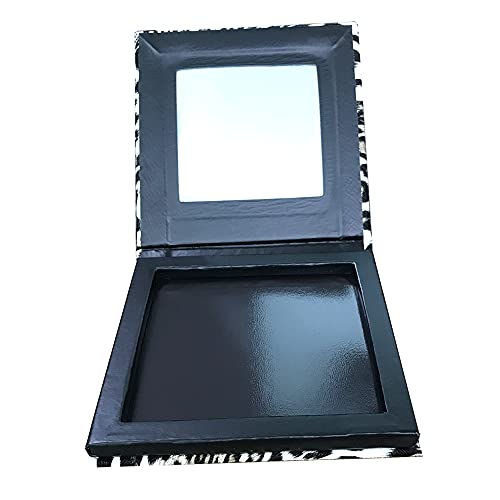 Leopard Empty Makeup Magnetic Palette with Spatula and Metal Stickers 2pcs Pa...