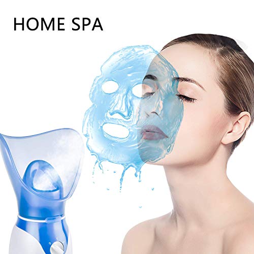 Facial Steamer, Fenitrany Sicy 2022 New Nano Ionic Face Facial Steamer Warm M...