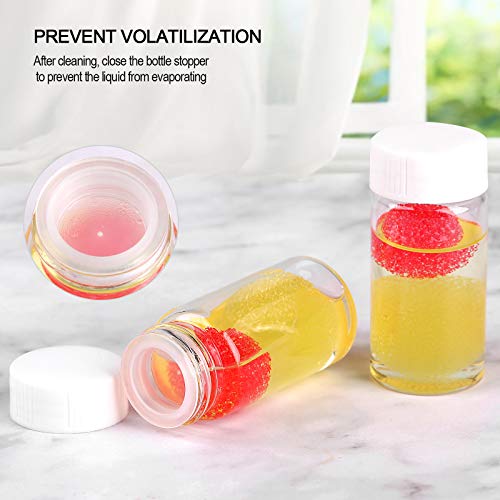 2 Pieces Eyelash Extension Tweezers Cleaner, Tweezers Cleaning Tool Kit with ...