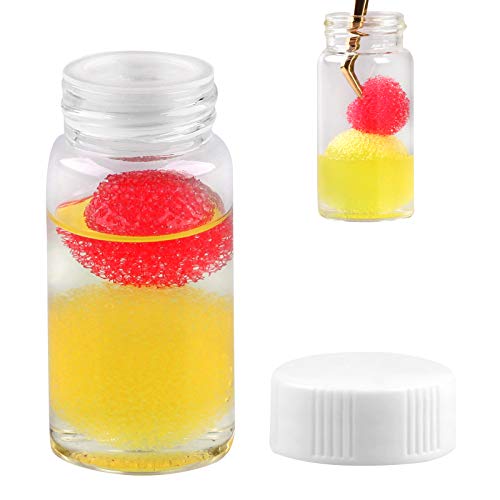 2 Pieces Eyelash Extension Tweezers Cleaner, Tweezers Cleaning Tool Kit with ...