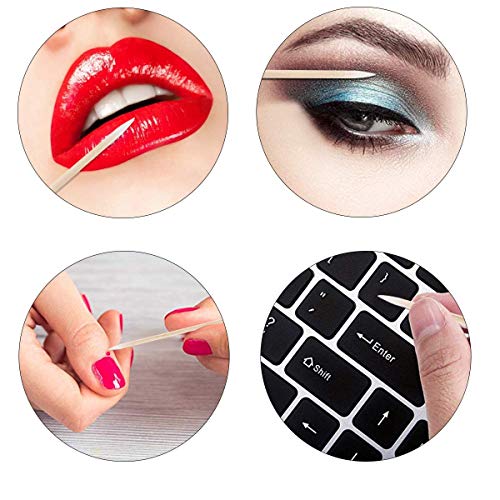 Fenshine 1000 Count Microblading Cotton Swab, Cotton Swabs Pointed Tip, Cotto...