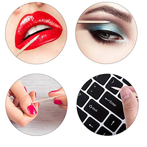 Fenshine 400 Count Microblading Cotton Swab, Cotton Swabs Pointed Tip, Cotton...