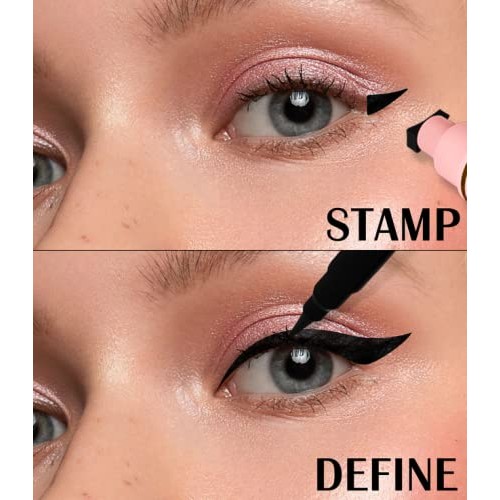 FENVIRN Eyeliner Stamp - 2 Count Winged Eyeliner Stamp, Cat Eye Stamp Eyeline...