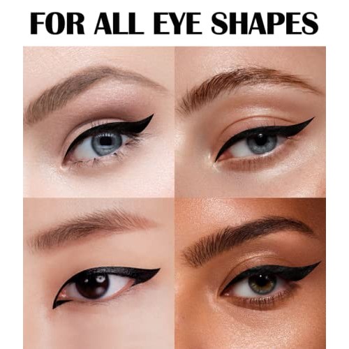 FENVIRN Eyeliner Stamp - 2 Count Winged Eyeliner Stamp, Cat Eye Stamp Eyeline...