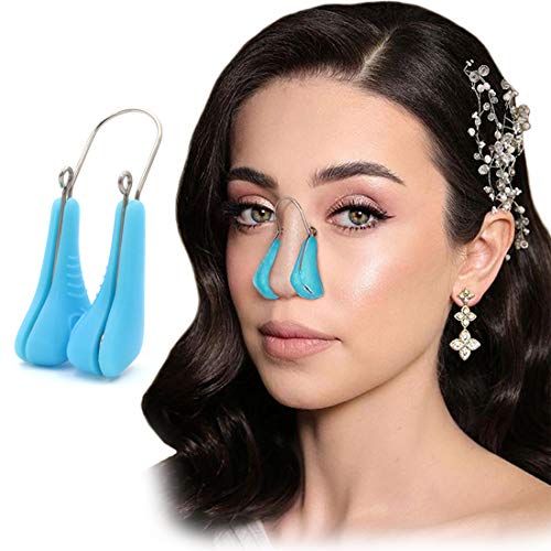 Nose Shaper Clip, Pain-Free Nose Bridge Straightener Corrector, Soft Silicone...