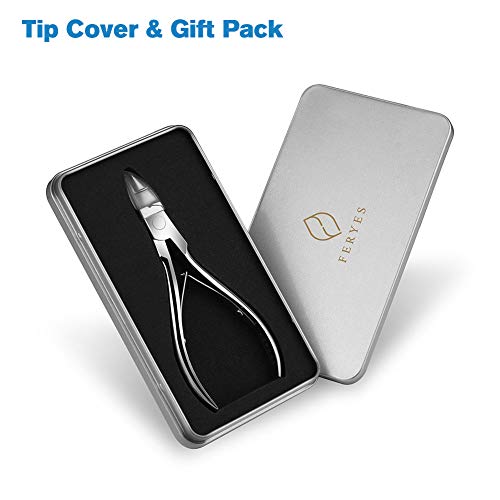FERYES Toenail Clippers Straight Blade for Thick Toenails, Nail Clippers for ...