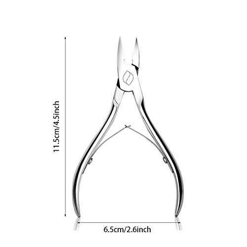 FERYES Toenail Clippers Straight Blade for Thick Toenails, Nail Clippers for ...