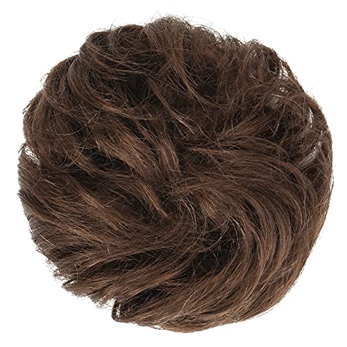 FESHFEN Human Hair Messy Buns, 100% Human Hair Bun Hair Piece Real Human Hair...