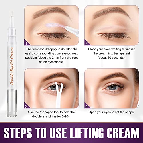 Eyelid Tape,Eyelid Lifter Strips Breathable and Invisible,Instantly Enlarge t...